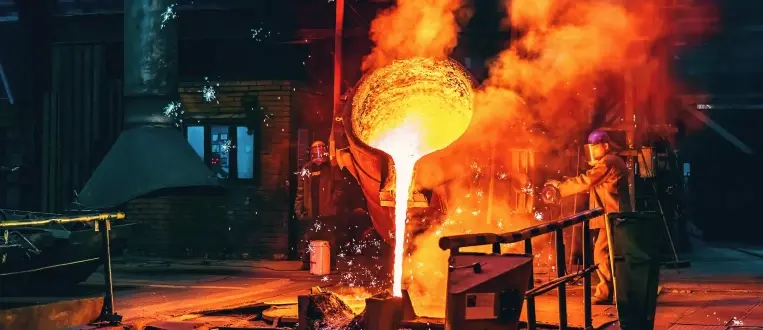Analysis and efficiency of foundry production